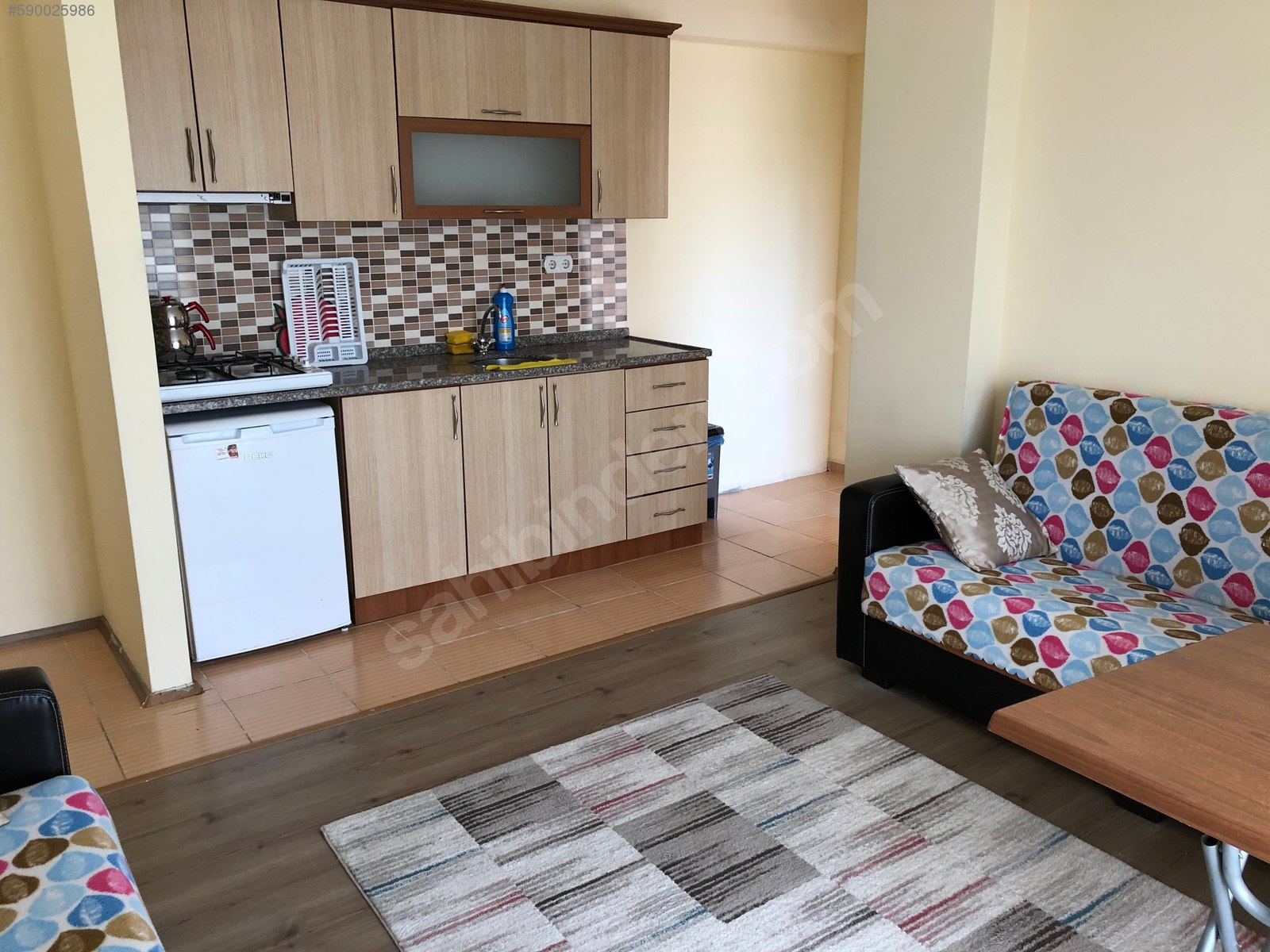 Full Eşyalı, Günlük kiralık Kumsala Yürüme Mesafesinde 1+1 DAİRE