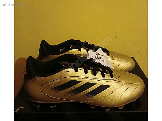 Adidas Goletto IX Fg/Mg 43 altın (sıfır ve orijinal) on sahibinden