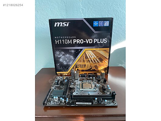 Vh Plus Msi Pro Vd H110m Lga 1151 H110 Msi Pro Vd Plus MSI H110M PRO