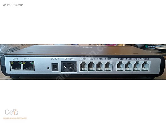 GRANDSTREAM GXW4108 8xFXO ANALOG IP GATEWAY - Voip Gateway ilanları uygun fiyatlarıyla sahibinden.com'da