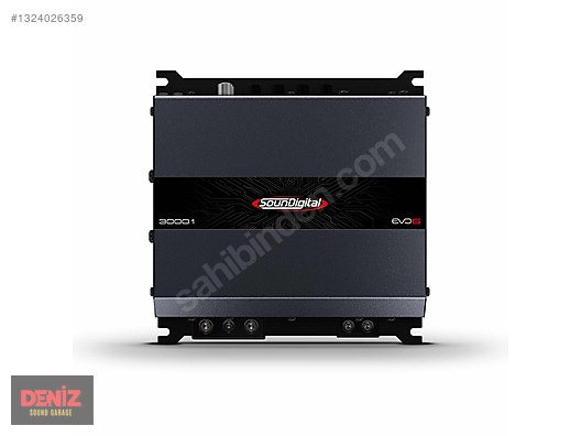 Amfi / Soundigital 3000.1 EVO 6 1 Ohm- 2 Ohm Seçenekleri Stoklarda