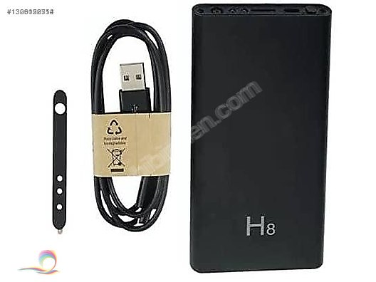 SESLİ VİDEO KAYDI 1080p-BAKICI GÜVENLİK H2Powerbank gizli Kamera