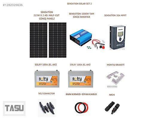 Used & Brand New Items / Garden & Home Improvement / Home Improvement / Heating / Solar Panel System