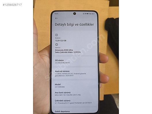 İkinci El ve Sıfır Alışveriş / Cep Telefonu & Aksesuar / Cep Telefonu / Xiaomi / Poco X6 Pro