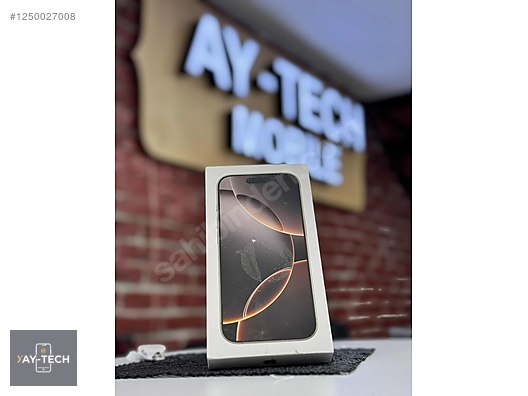 İkinci El ve Sıfır Alışveriş / Cep Telefonu & Aksesuar / Cep Telefonu / Apple / iPhone 16 Pro Max