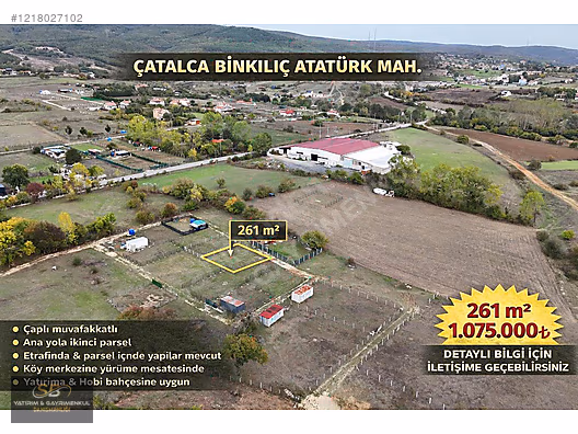 Bınkılıç Atatürk Mah. 261 m² Çaplı Muvafakatlı