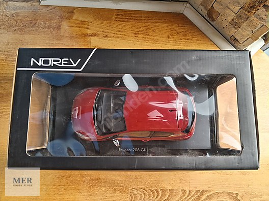 ノレブ 1/43 プジョー 208 GTi 2013 ルージュ ルビー 1/18 Norev Peugeot 208 GTI 2013 Rubis Red ( ESKİ ÜRETİM) YENİ on
