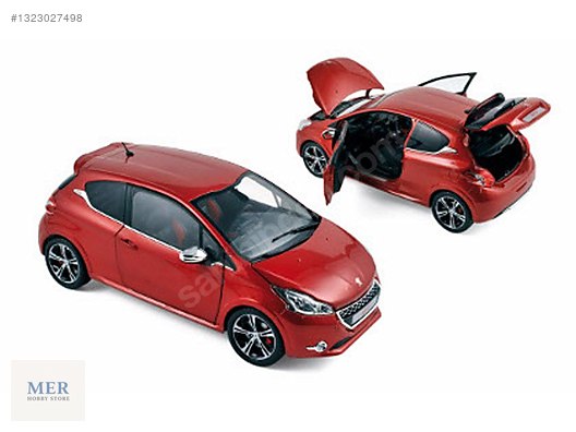 ノレブ 1/43 プジョー 208 GTi 2013 ルージュ ルビー 1/18 Norev Peugeot 208 GTI 2013 Rubis Red ( ESKİ ÜRETİM) YENİ on