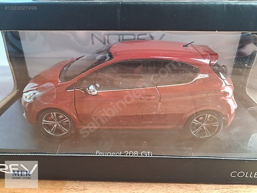 1/18 Norev Peugeot 208 GTI 2013 Rubis Red ( ESKİ ÜRETİM) YENİ on