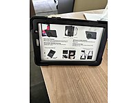 Galaxy Tab p200 p205 3 katmanli standli kilif