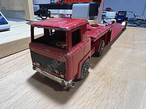 Scania Vabis 1/60 ölçek çekici ve lowbed on sahibinden.com
