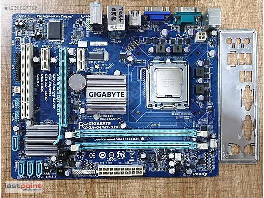 GİGABYTE GA G41MT S2P DDR3 775 PİN ANAKART + CORE 2 QUAD E 8400 - Anakart ve Tüm Masaüstü Bilgisayar Parçaları sahibinden.com'da