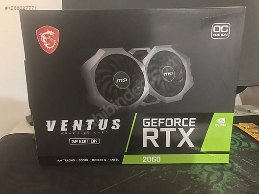 MSI RTX 2060 VENTUS OC 6GB at 1266027771