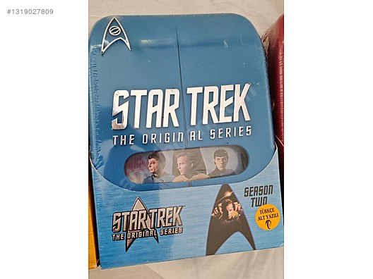 Star Trek Uzay Yolu Dizi Orijinal Seri DVD Full Set 3 Sezon