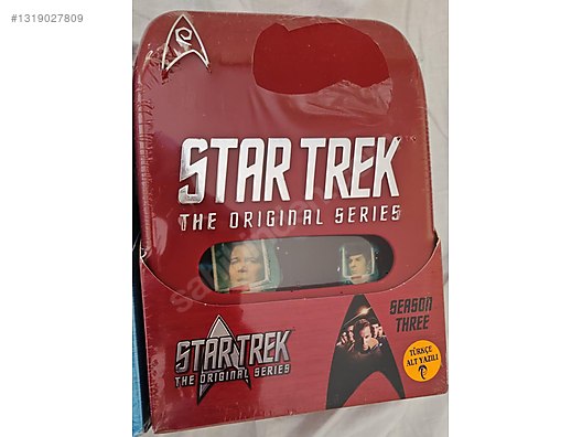 Star Trek Uzay Yolu Dizi Orijinal Seri DVD Full Set 3 Sezon