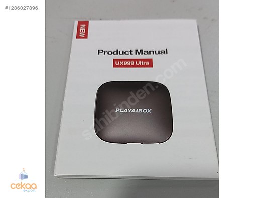 PlayAIBox UX999 Ultra-Plus Kablosuz CarPlay Android Auto AI Box
