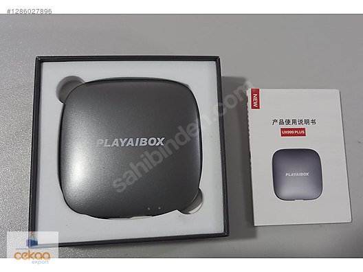 PlayAIBox UX999 Ultra-Plus Kablosuz CarPlay Android Auto AI Box