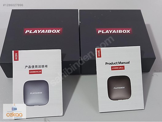 PlayAIBox UX999 Ultra-Plus Kablosuz CarPlay Android Auto AI Box