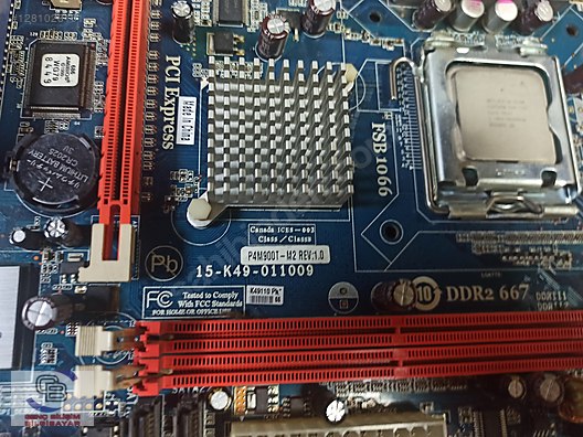 Masaüstü Bilgisayar - Anakart LGA 775 PIN DDR2 ANAKARTLAR SAĞLAM 2.EL + İŞLEMCİ + FAN Anakart Anakart