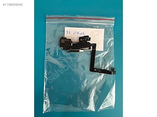 アシiPhone11ProMax iPhone 11 Pro Max Orjinal Ahize İç Kulak Hoparlör Sensör Flex Fi
