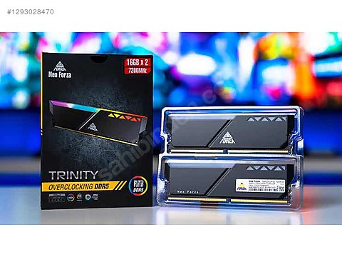 Neoforza Trinity RGB 32GB 7200MHZ CL34 Ram sahibinden.comda