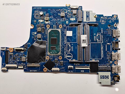 値下げ！ DELL inspiron3583 DELL Inspiron 3493 3593 5593 LA-J081P LA-J091P İ3-1035G1 anakart