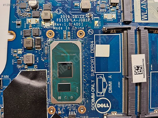 DELL Inspiron 3493 3593 5593 LA-J081P LA-J091P İ3-1035G1 anakart
