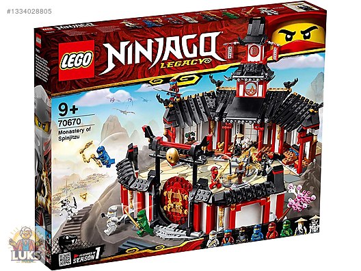 LEGO 70670 Ninjago Klasik Spinjitzu Manastırı - Lüks Hobi
