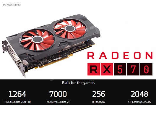 Sifir Rx 570 Ekran Karti Kutusu Acilmamis 2 Yil Garantili Xfx Ekran Karti Ilanlari Sahibinden Com Da 875029090