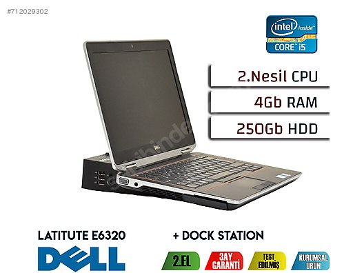 Dell Latitude E6320 I5 2510m Cpu 4gb Ram 250gb Hdd Notebook Ilan Ve Alisveriste Ilk Adres Sahibinden Com Da 712029302