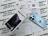 2 AYLIK SIFIR AYARINDA XİAOMİ REDMİ NOTE 14 256 GB AKDENİZ 2 #1279029359