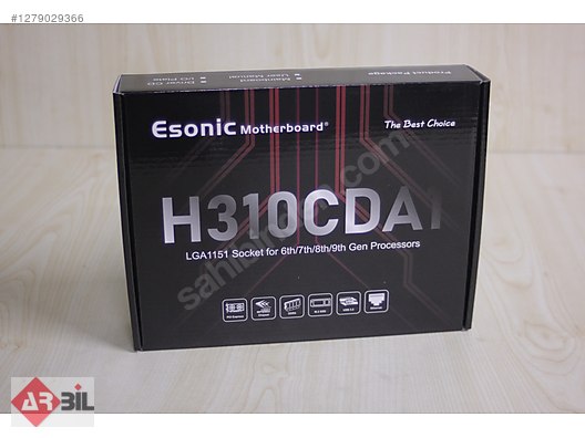 FIRSAT! - Esonic H310CDA1 Intel H310 LGA1151 DDR4 Anakart - Anakart ve Tüm Masaüstü Bilgisayar Parçaları sahibinden.com'da