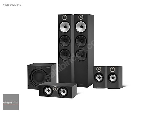 Bowers&Winks 685 美品 Bowers & Wilkins 600 S3 Serisi 5.1 Ev Sinema Hoparlör Sistemi