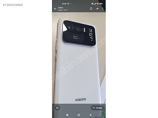 İkinci El ve Sıfır Alışveriş / Cep Telefonu & Aksesuar / Cep Telefonu / Xiaomi / Mi 11 Ultra
