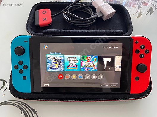Nintendo Switch RT-149110 NINTENDO SWITCH v2 TINFOIL + 64GB sahibinden.comda - 1319030024