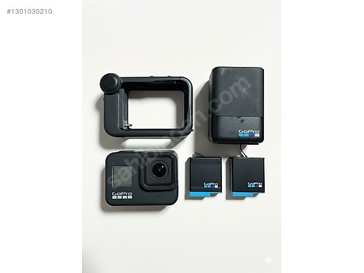 GoPro Hero 8 Black + Media Mod + 2 adet Batarya sahibinden.comda