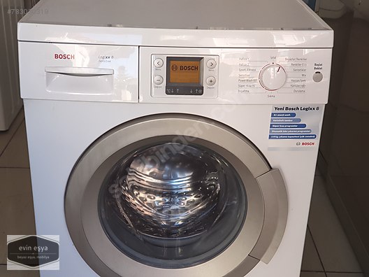 Bosch Logixx A 8 Kg 15 Dk Kisa Prog 1yil Garanti Teslim Montaj Camasir Makinesi Ilanlari Sahibinden Com Da 783030319