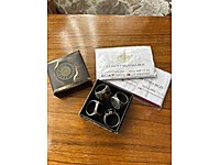 4 Adet Erkek Gümüş Yüzük