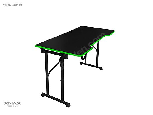Sallanmaz Katlanır demir Ayaklı Bilgisayar Oyuncu Masası - Oyuncu Masası