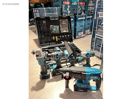 DAWREK PROFESYONEL ŞARJLI 5'Lİ SET MATKAP TAKIMI - Sıfır Elektrikli Matkap İlanları sahibinden.com'da