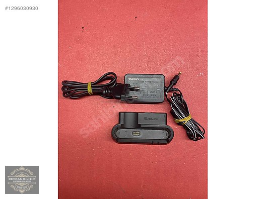 Orijinal Casio Exilim CA-28 USB Cradle Şarj Dock+Adaptör EX-Z