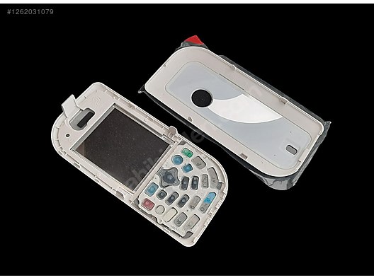 Nokia 7610 Kapak Tuş Original Xpress on Cover and Keypad White