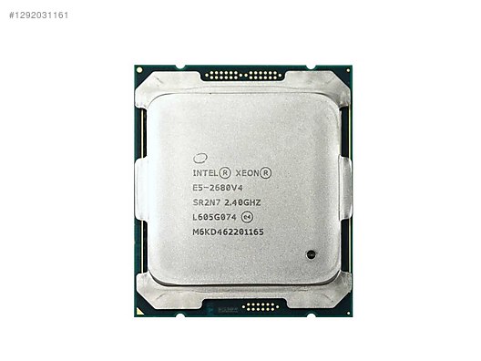 【新品未使用】14コア28スレ Xeon E5-2680v4 + X99マザー Intel Xeon E5-2680 v4 İşlemci 35M Önbellek, 3,30 GHz Ç: 14/28