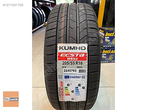 205/55R16 91V KUMHO ECSTA HS52 (2025) !! on sahibinden.com