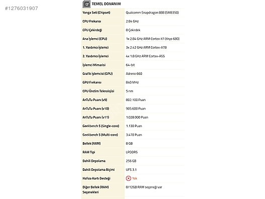 Used & Brand New Items / Cell Phones & Accessories / Cell Phones / Xiaomi / Mi 11T Pro