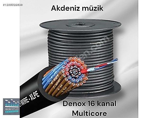 Denox DNX-AMC 16 16-Kanal Multicore Sinyal Kablosu on sahibinden