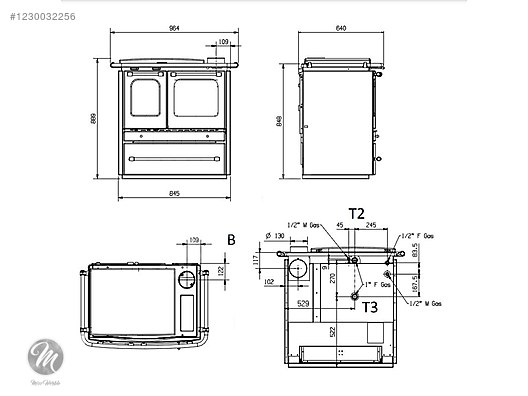 Kuzine - La Nordica Soba & Şömine