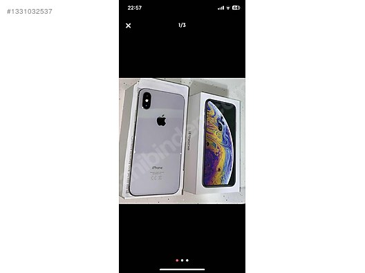 Apple / iPhone XS / İphone xs tamir görmedi on sahibinden.com