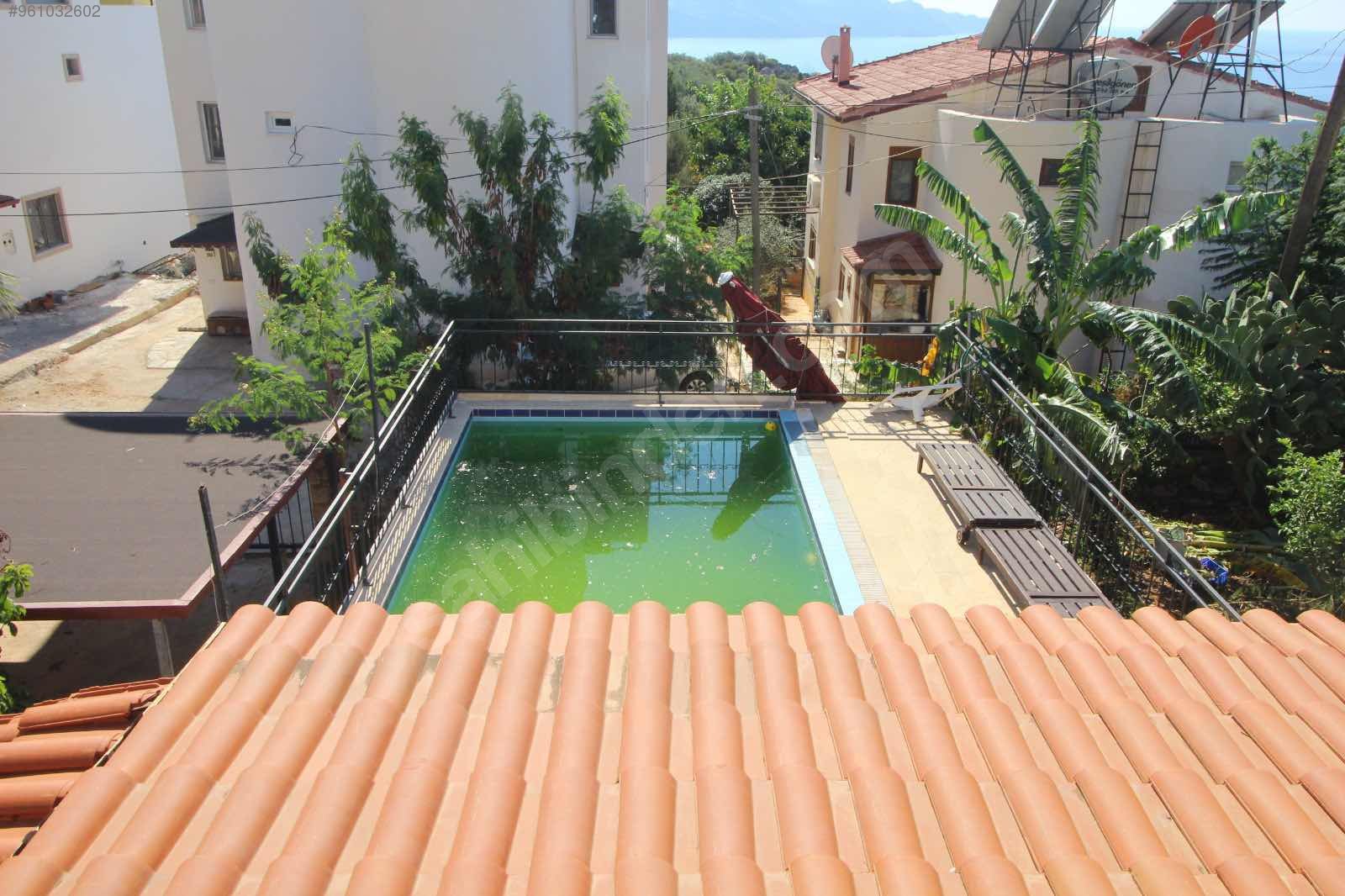 Kaş gökseki havuzlu villa Satılık Müstakil Ev İlanları