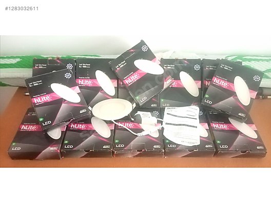 13 + 1 adet LED SLIM PANEL spot aydınlatma - Armatür ve Yapı Malzemeleri sahibinden.com'da